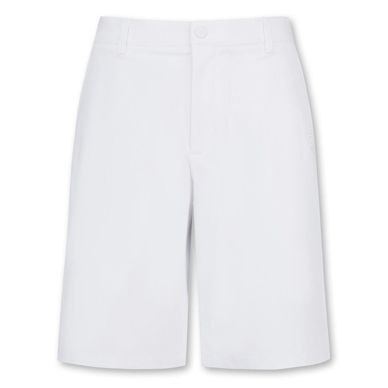WAAC Athletic Essential Stretch Golf Shorts White – SS24 Men