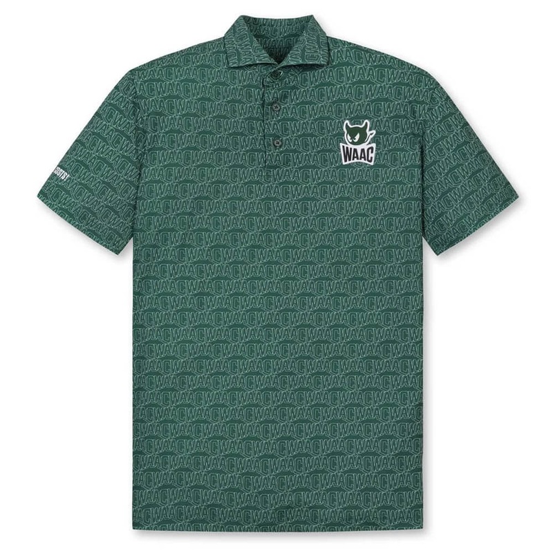 WAAC Wave Golf Polo Green – SP25 Men
