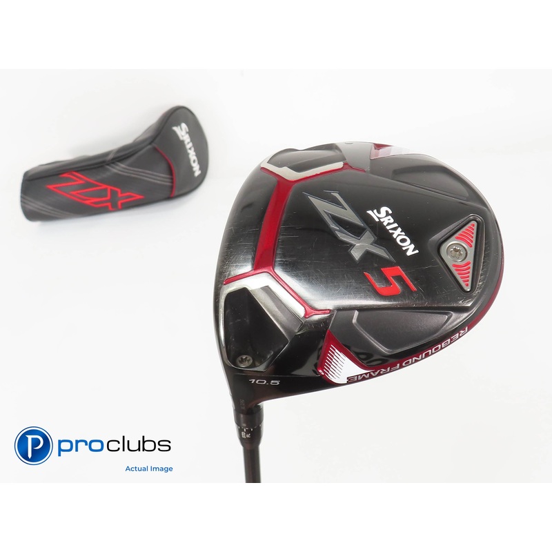 Left Handed Srixon ZX5 10.5* DRIVER – HZRDUS RDX Smoke 60g Regular – 398369