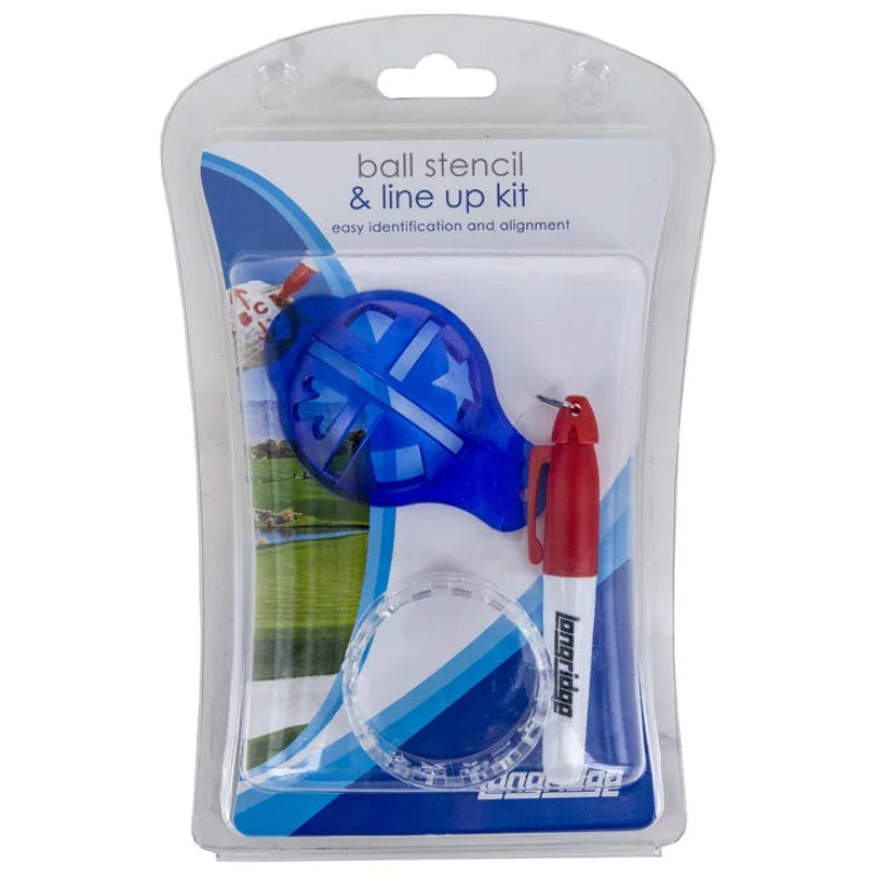 Longridge Ball Marker Stencil & Line Up