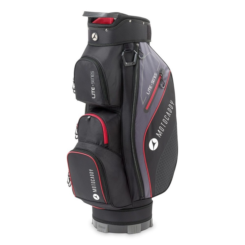 Motocaddy Lite Series Golf Cart Bag – Black/Red