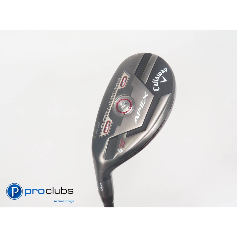 Nice Left Handed Callaway ’21 APEX PRO 23* 4 HYBRID -Aldila 90 Stiff Flex 387259
