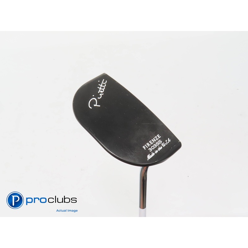 Nice Piretti FIRENZE 303SS Single Bend 35″ PUTTER w/ Super Stroke Flatso 407505