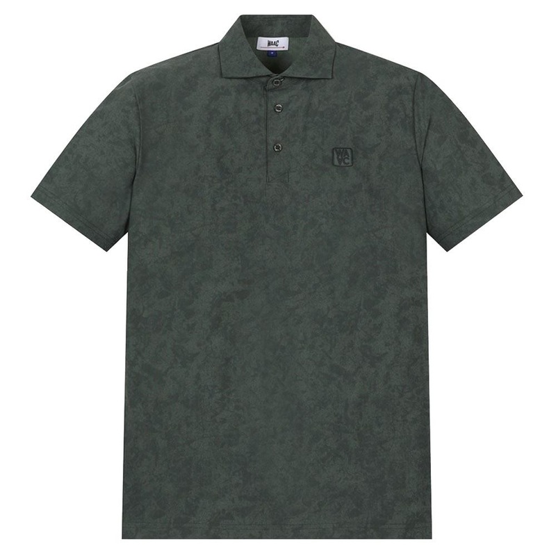 WAAC Athletic Mist Stretch Golf Polo Dark Khaki – SS24 Men