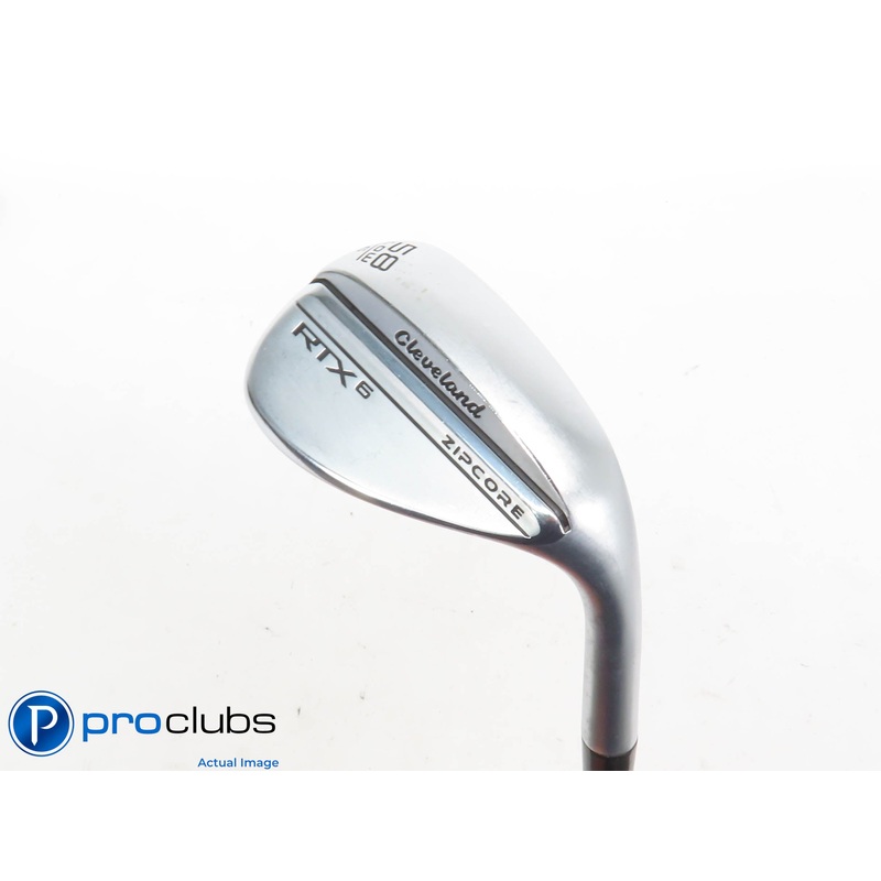 Cleveland RTX-6 ZipCore 58*(6*) Wedge LOW-Grind – DG Spinner Wedge Flex #425294