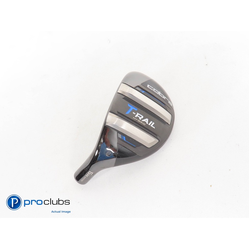 Excellent Left Handed Cobra 2021 T-Rail 23* 5 Hybrid -Head Only- LH 311494