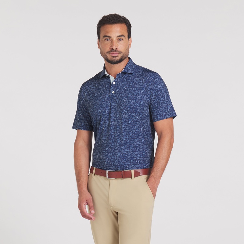 MATTR Peach Stand Golf Polo