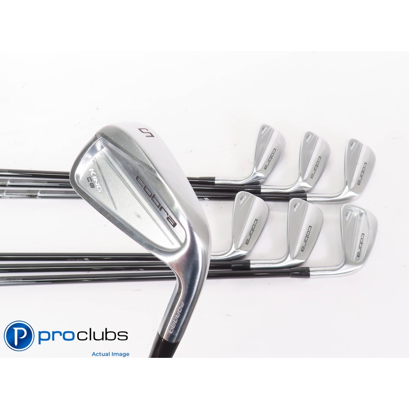 Nice Cobra ’23 KING CB/MB 5-PW,GW Combo IRON SET -MMT 85 Stiff Flex -1/2″ 443243