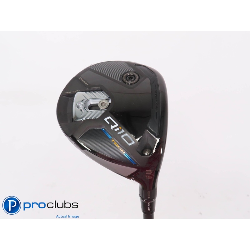 Nice TaylorMade Qi10 Tour 15* 3 WOOD – Tensei Blue AV 75 Stiff Flex 448670