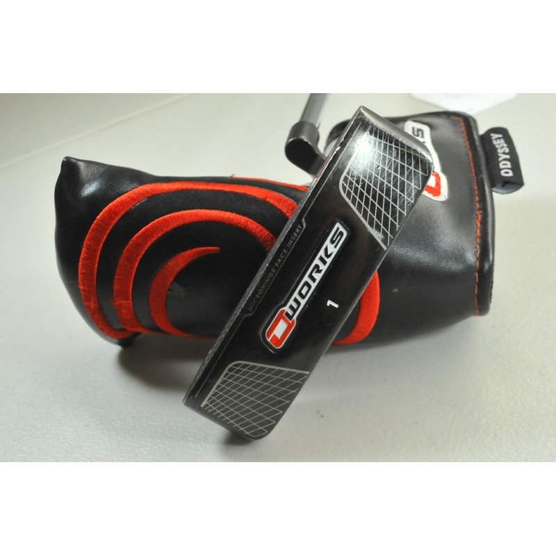 Odyssey O-Works #1 Black 34″ Putter Right Steel with Head Cover  # 190633