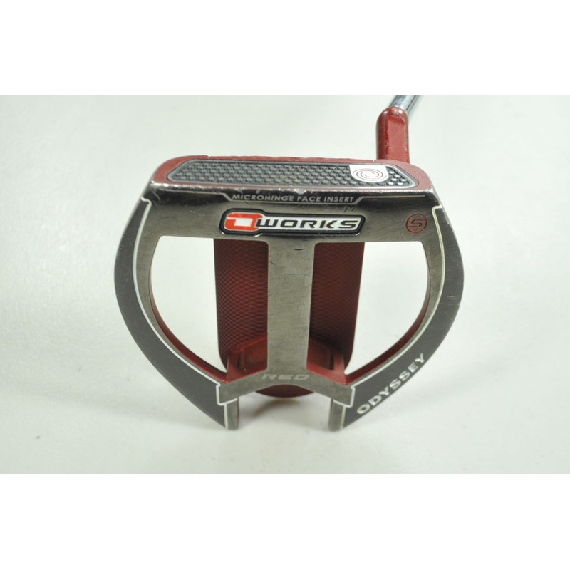 Odyssey O-Works 2-Ball Fang Red 35″ Putter Right Steel # 199856