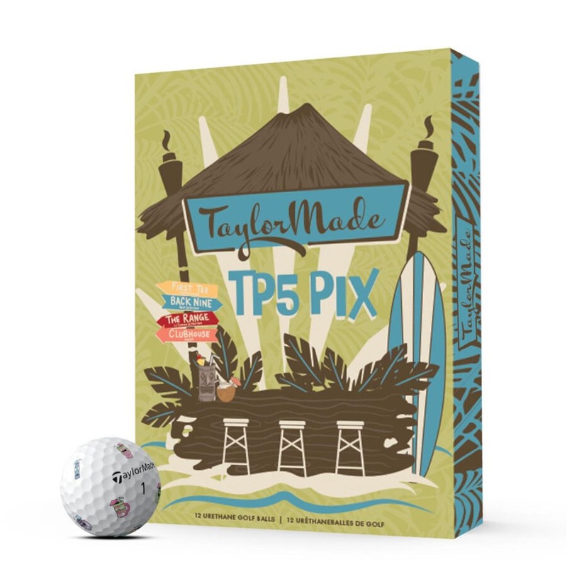 TaylorMade Tiki TP5 Pix Golf Balls