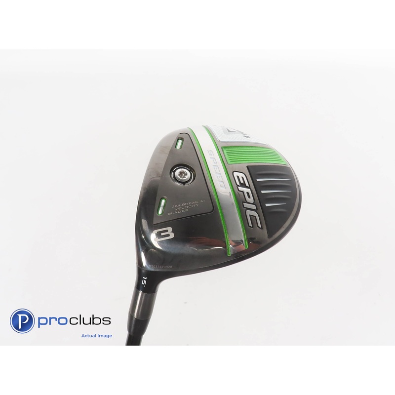 Left Handed Callaway 2021 Epic Speed 15* 3 Wood -Tensei AV65 Regular Flex 334232