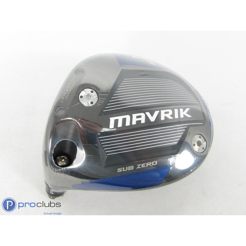 New L/H! Callaway Custom Black/Blue Mavrik Sub Zero 9* Driver-Head Only-445159