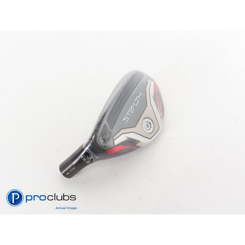 New! Left Hand TaylorMade Stealth Plus+ Rescue 19.5* 3 Hybrid – Head Only 333292