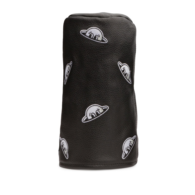 RADMOR ‘Dancing BobRad’ Barrel Headcover – Driver – Black Leather