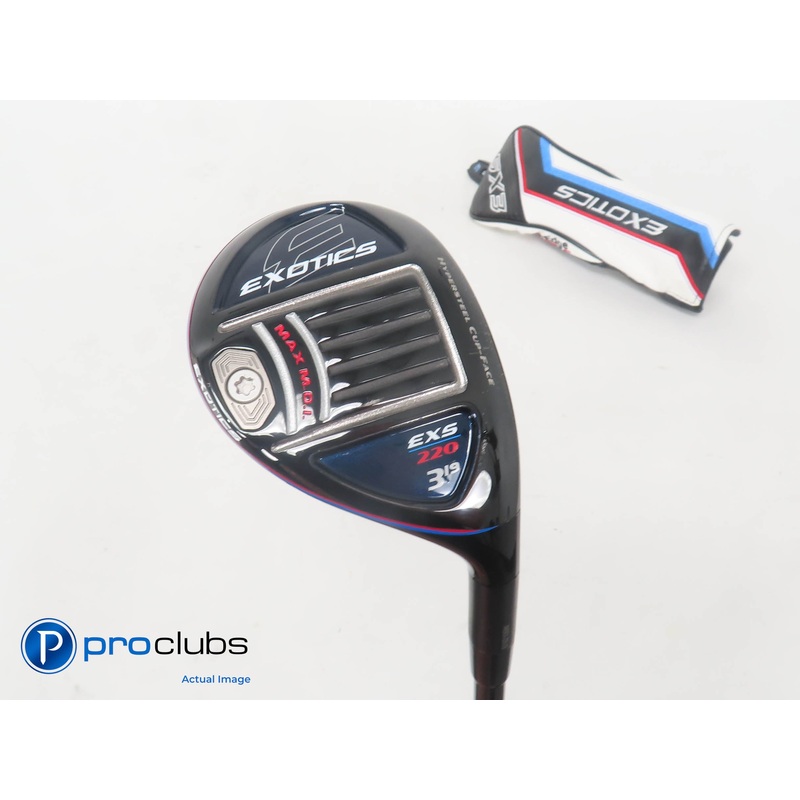 TOUR EDGE EXOTICS EXS 220 19* 3 Hybrid w/HC – Even Flow 85g 5.5 Regular – 396198