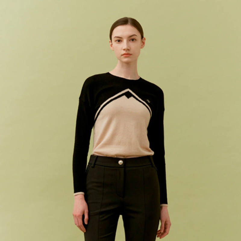 AOW Classic Block Knit