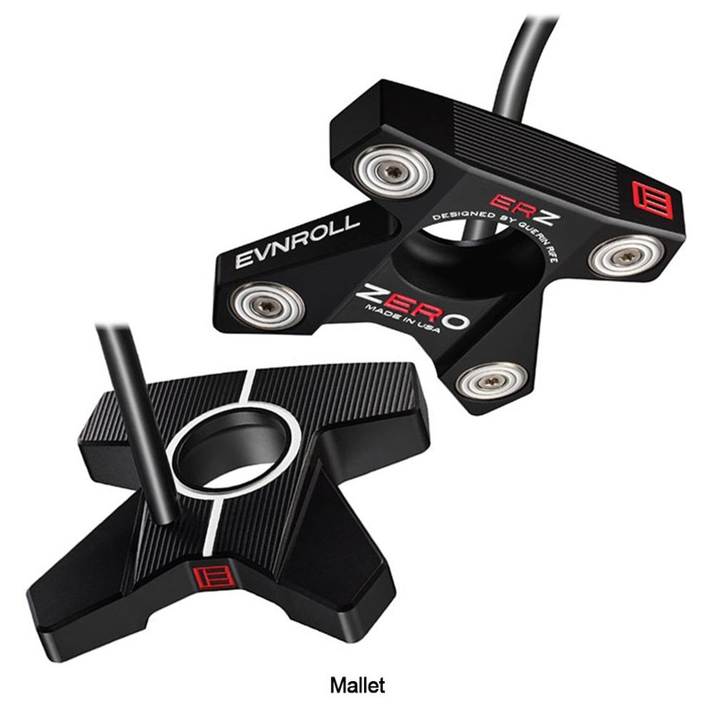 Evnroll ER ZERO Black Gravity Balanced Mallet Putter – 22