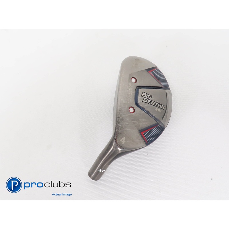 Left Handed Callaway Big Bertha B21 21* 4 Hybrid – Head Only – 310899