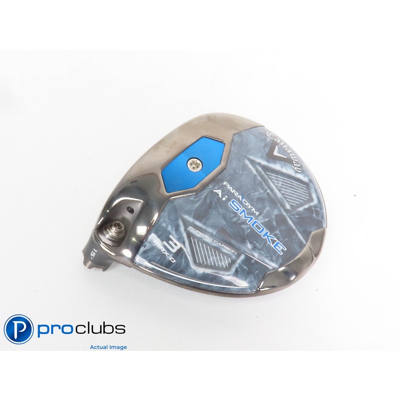 Mint! Left Handed Callaway PARADYM Ai Smoke MAX D 15* 3 Wood – Head Only 427475