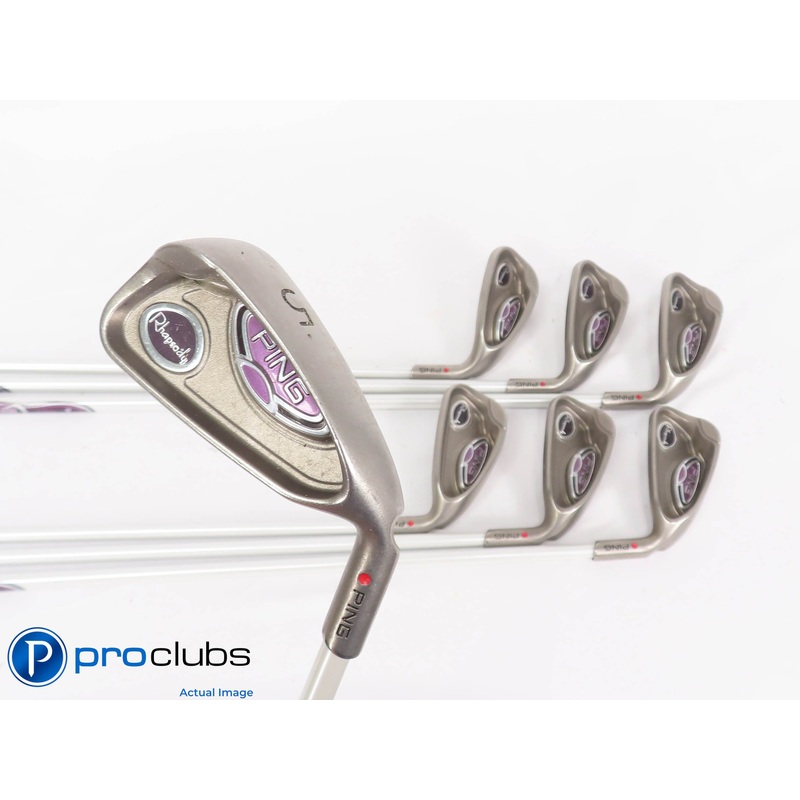 Nice Ladies Ping RHAPSODY 5-PW,SW IRON SET Red Dot – ULT129 Ladies Flex 446110