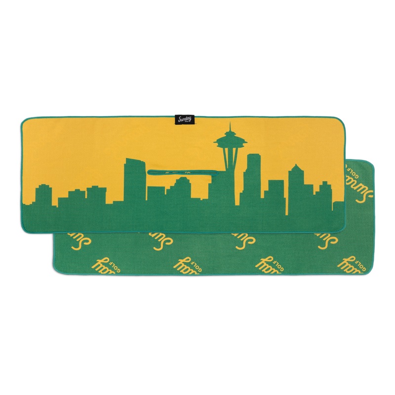 Sunday Golf Hometown Golf Towel | Sonicsgate
