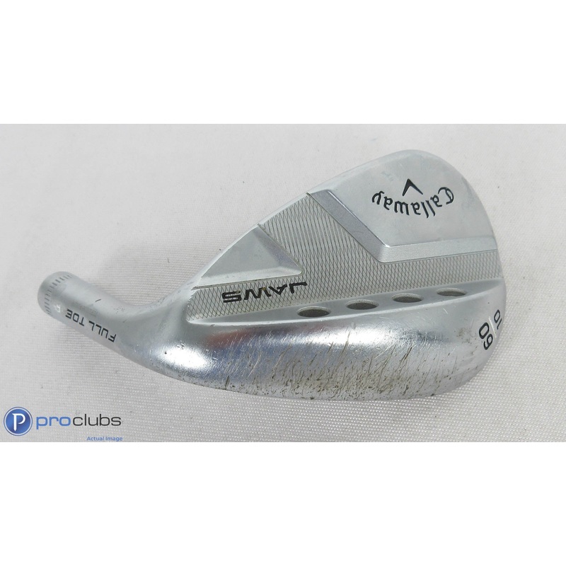 Tour Issue! Callaway Jaws Full Toe 60* (10*) Wedge – Head Only – R/H 391903