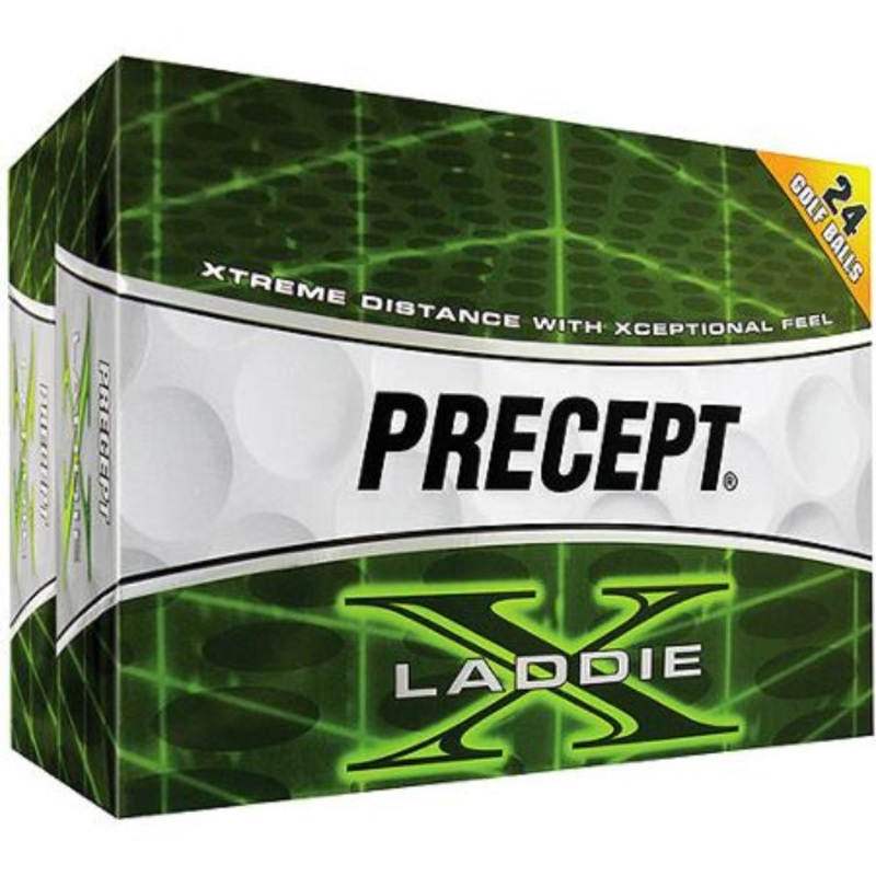 Bridgestone Precept Laddie X Golf Balls – 24 Pack