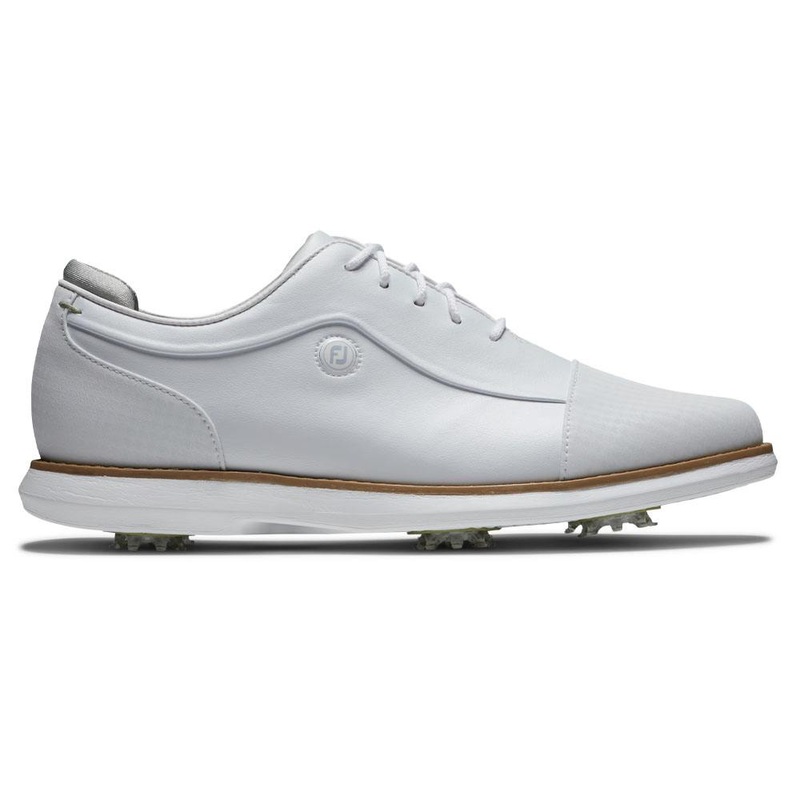 FootJoy Traditions Cap Toe Golf Shoes Previous Season Style White – 24 Women