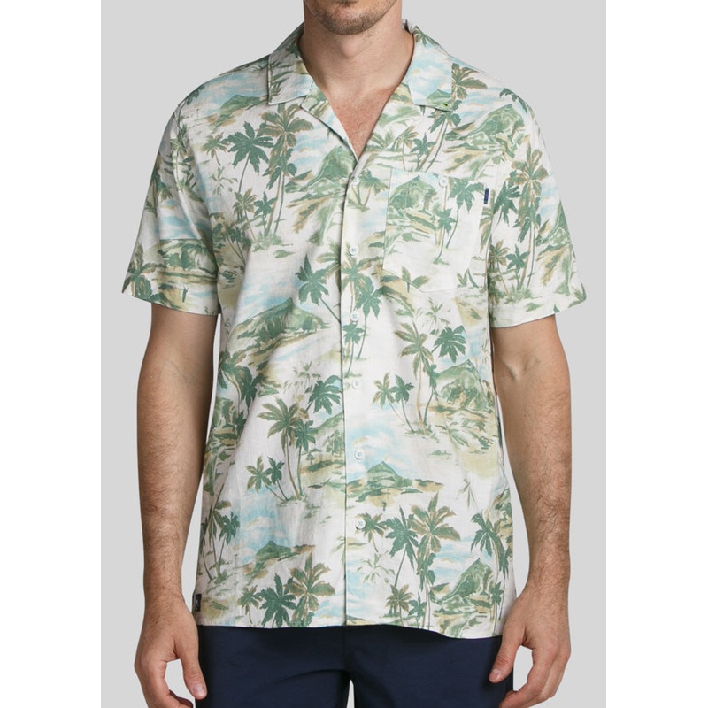 Just Beachy Vacation Men’s Button Down