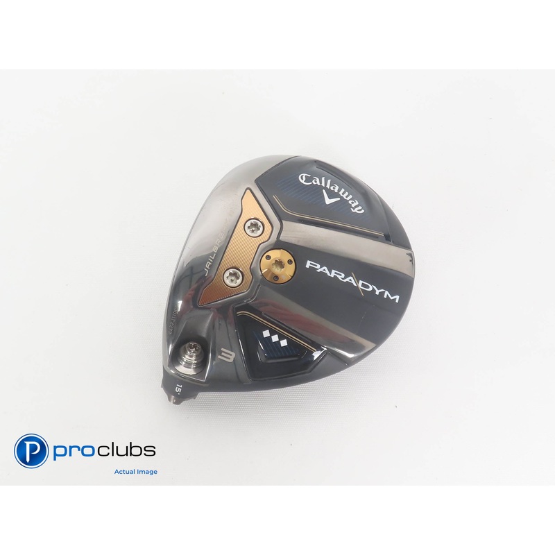 Left Handed Callaway Paradym Triple Diamond 15* 3 Wood – Head Only – L/H 381119