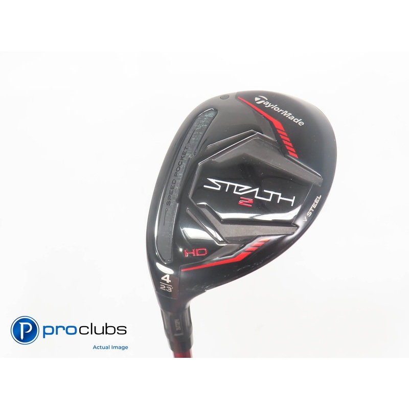 Left Handed TaylorMade STEALTH 2 HD 23* 4 HYBRID Speeder 50 Regular Flex 388244
