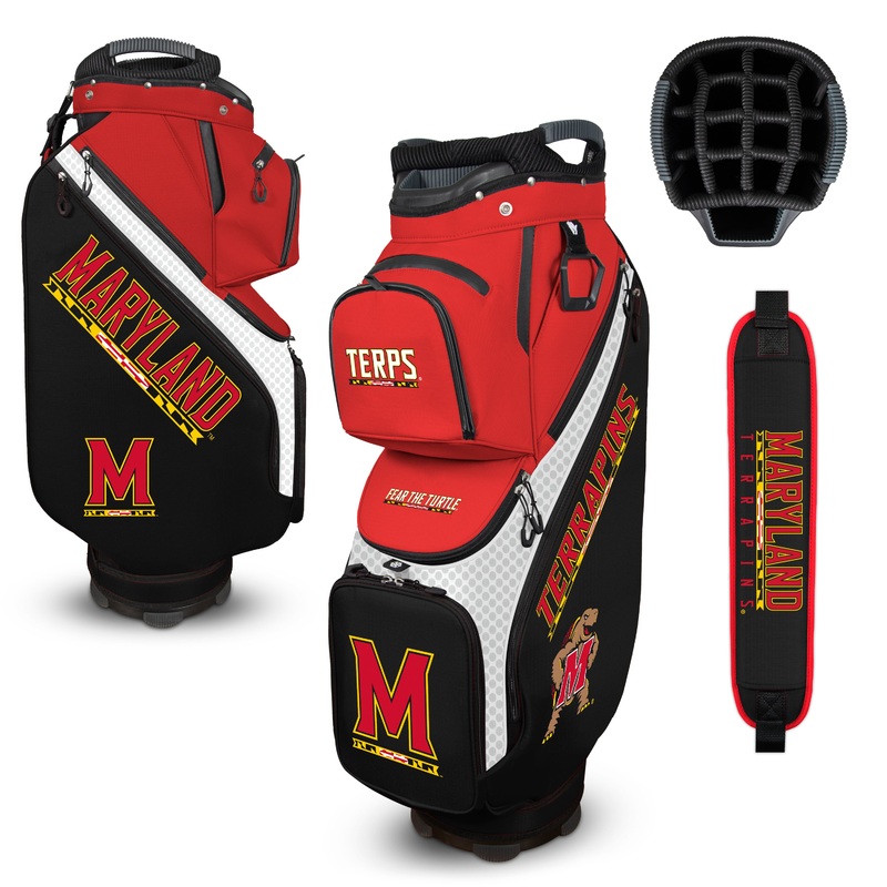 NCAA Team Effort Clubhouse Cooler Maryland Terrapins Cart Bag