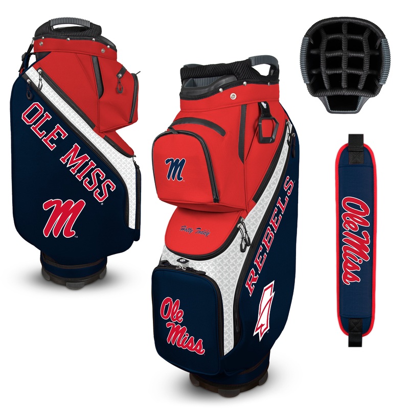 NCAA Team Effort Clubhouse Cooler Ole Miss Rebels Cart Bag