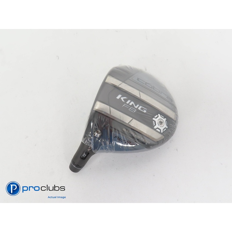 New! Left Handed Tour Issue Cobra KING F8 13*-16* 3-4 Wood Head w/Adapter 314569