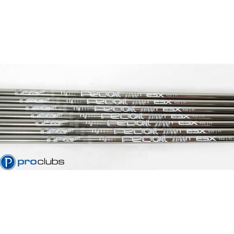 NEW UST MAMIYA RECOIL ESX 450 F1 LADIES FLEX GRAPHITE IRON SHAFTS .355 #448285