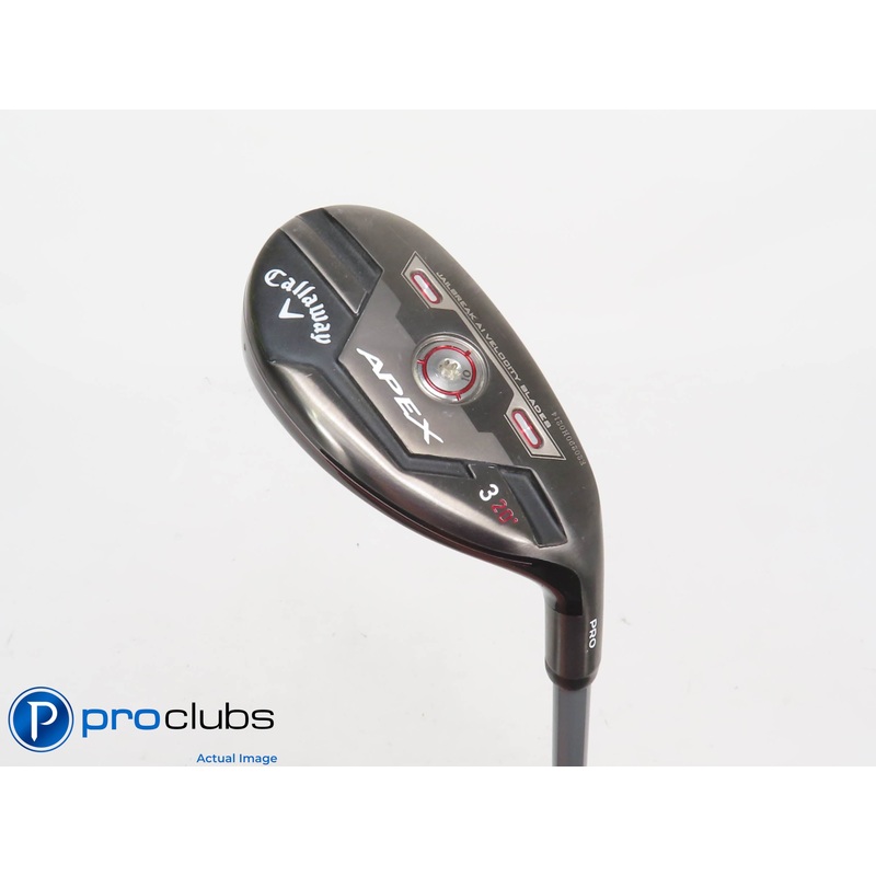 Nice! Callaway 21′ Apex Pro 20* 3 Hybrid – Fujikura Pro 2.0 8-S Stiff – 411794