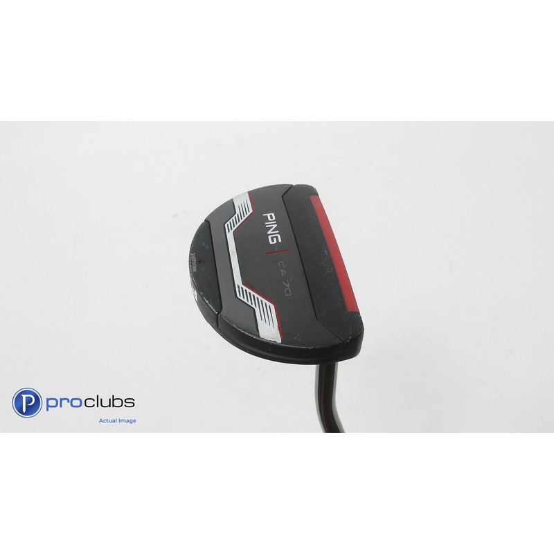 PING ’21 Series CA 70 Black Dot 34.5″ Putter – Slight Arc 360591