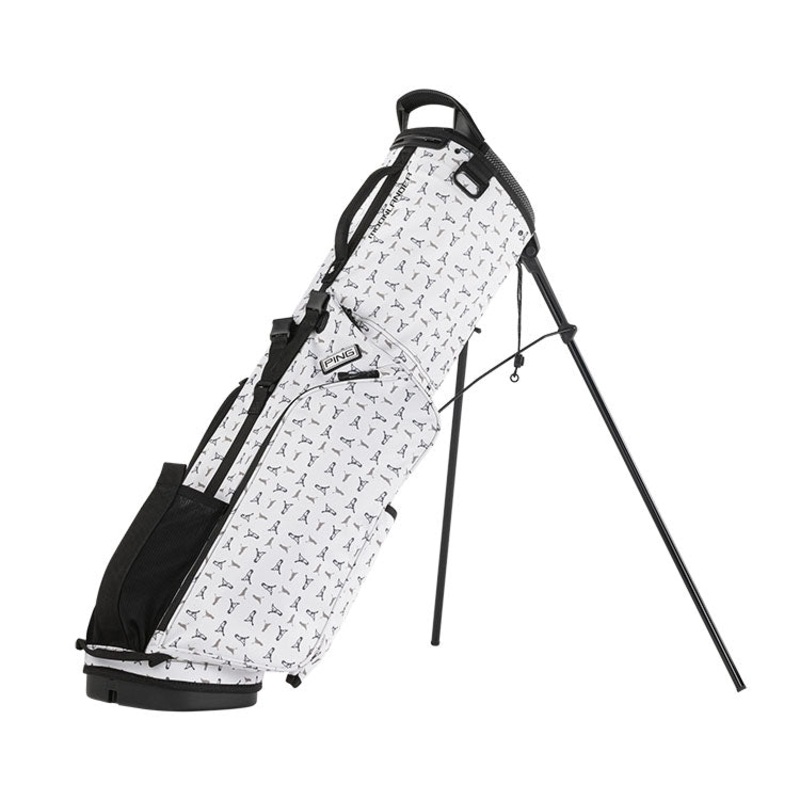 Ping Moonlander 244 Golf Stand Bag – White/Mr Ping