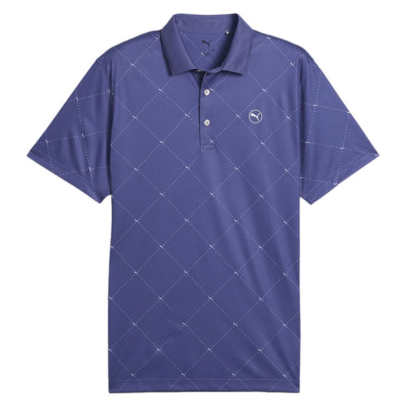 Puma Pure 2.0 Argyle Golf Polo Shirt