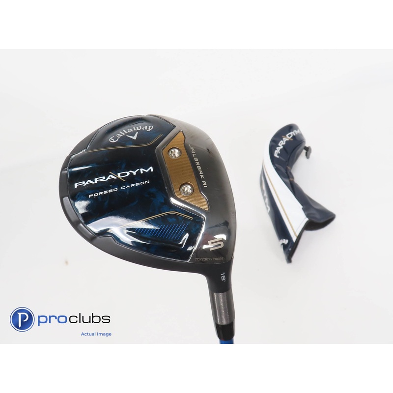 Tour Issue Callaway PARADYM 18* 5 Wood w/HC – Fujikura Speeder NX Stiff 376323