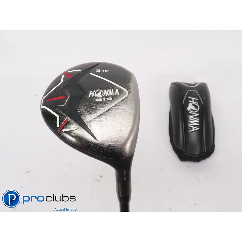 HONMA G1X 15* 3 Wood w/HC – Honma G1X-700 Regular Flex – 446143