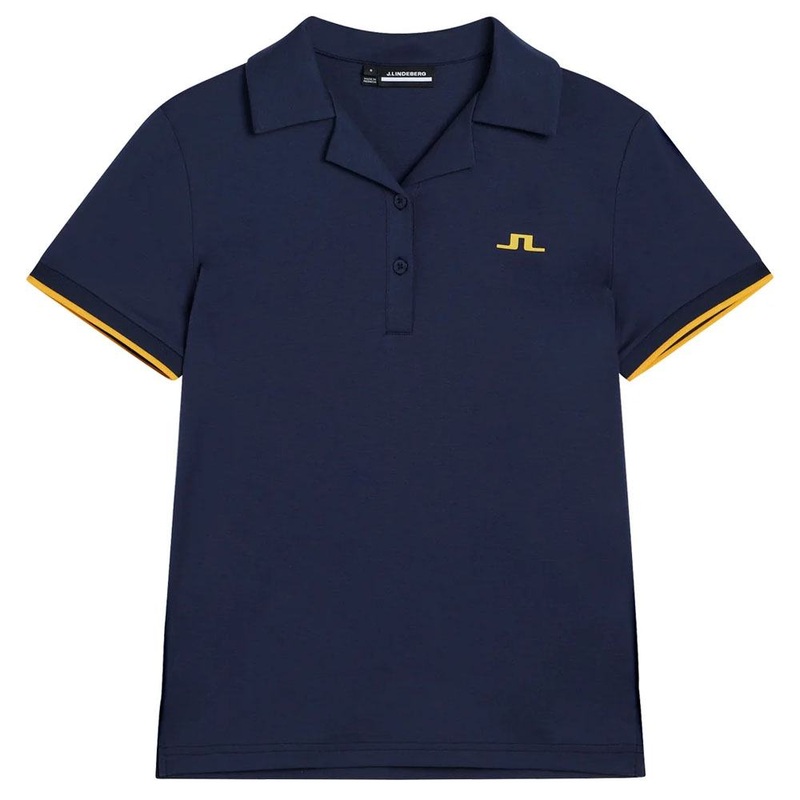 J.Lindeberg Solange Golf Polo JL Navy – SS23 Women
