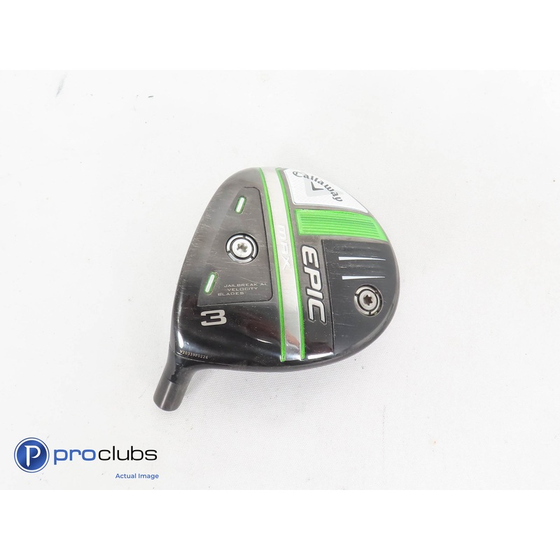 Left Handed Callaway Epic Speed MAX 15* – 3 Wood – Head Only – L/H 299636