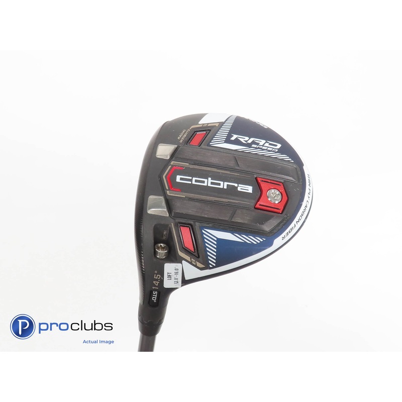 Left Handed Cobra RAD Speed 14.5* 3 WOOD Peacoat – Riptide CB 50g Regular 375940