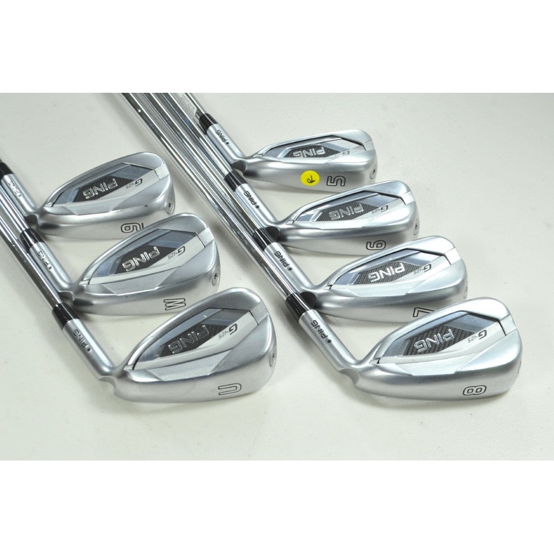 Ping G425 5-W,UW Iron Set Regular Flex Black Dot Right AWT 2.0 Steel # 196096