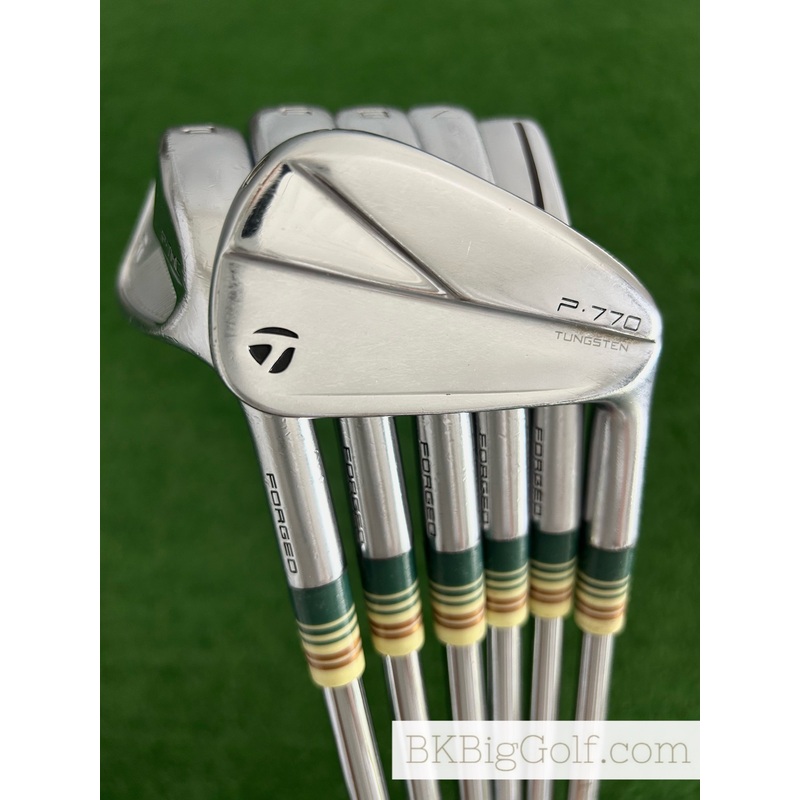 Taylormade P770 23 / P7MC Forged Combo Iron Set 5-P / KBS $-Taper 120 Stiff