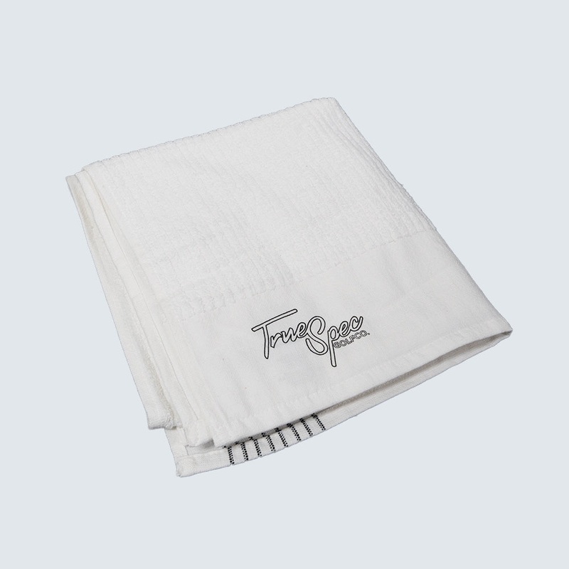 True Spec Tour Caddie Towel – White