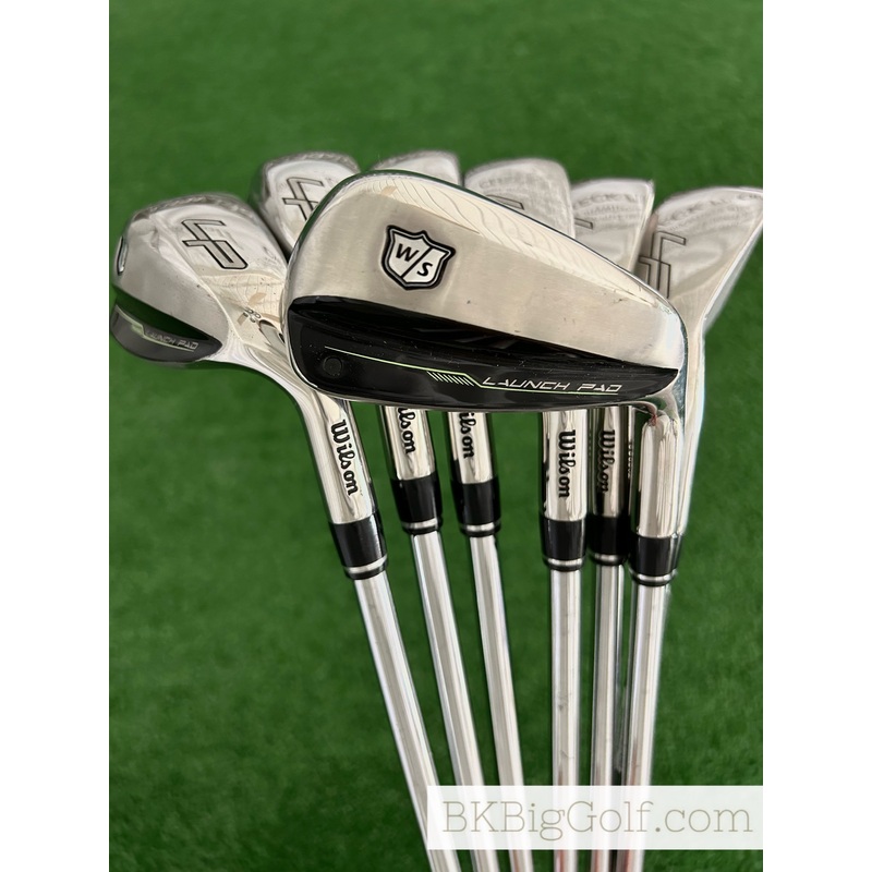 Wilson Staff Launch Pad 2 Hybrid Iron Set 5-G / KBS Max Ultralite Regular